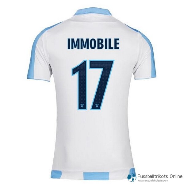 Lazio Trikot Auswarts Immobile 2017-18 Fussballtrikots Günstig